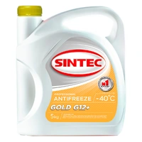 фото Жидкость охлаждающая SINTEC ANTIFREEZE GOLD G12+ (-40) (e5Kg)