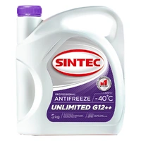фото Жидкость охлаждающая SINTEC ANTIFREEZE UNLIMITED G12++ (-40) (e5Kg)