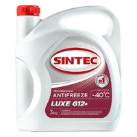 фото Жидкость охлаждающая SINTEC ANTIFREEZE LUXE G12+ (-40) (e3kg)