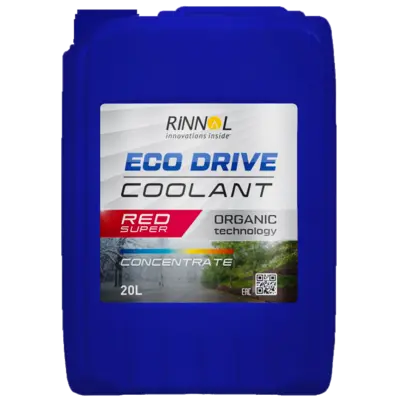 фото Жидкость охлаждающая RINNOL ECO DRIVE COOLANT RED SUPER (e20L)