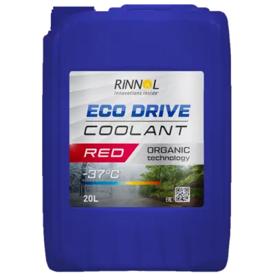 фото Жидкость охлаждающая RINNOL ECO DRIVE COOLANT RED (e20L)