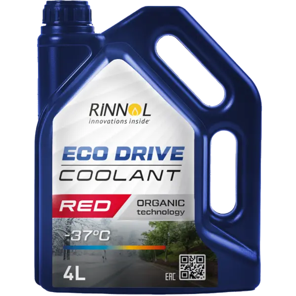 Жидкость охлаждающая RINNOL ECO DRIVE COOLANT RED (e4L)