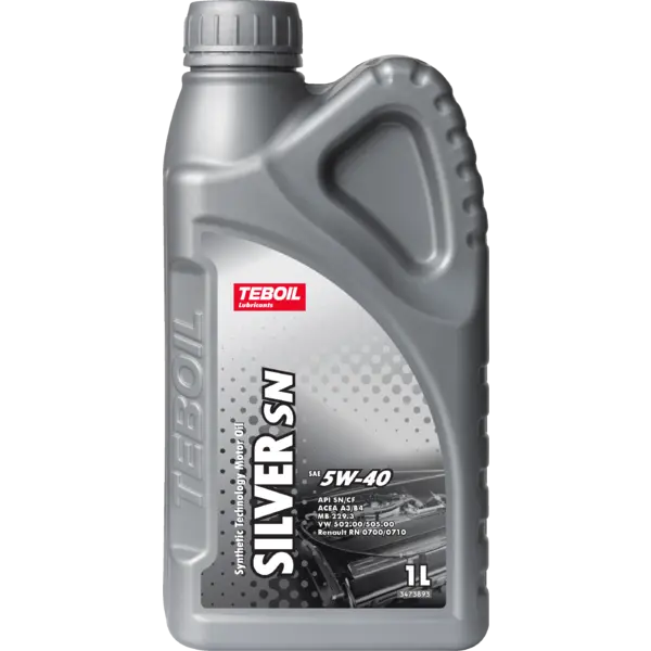 Масло моторное синт. TEBOIL Silver SN 5W-40 (e1L)