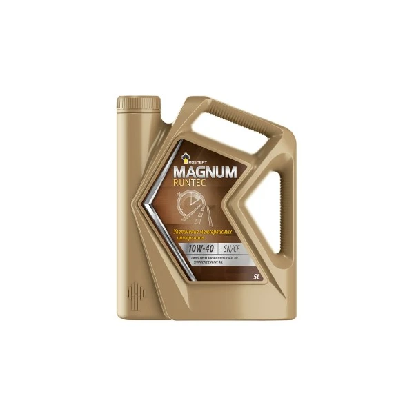 Масло моторное синт. Rosneft Magnum Runtec 10W40 (e5L)