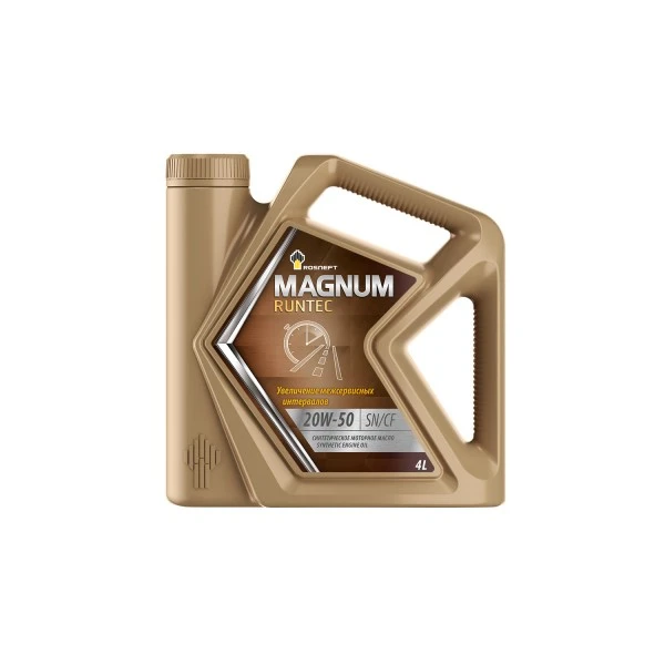 Масло моторное синт. Rosneft Magnum Runtec 20W50 (e4L)