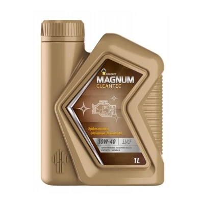фото Масло моторное синт. Rosneft Magnum Cleantec 10W40 (e1L)