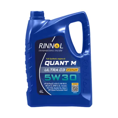 фото Масло моторное синт. RINNOL QUANT М ULTRA 5W-30 (e4L)