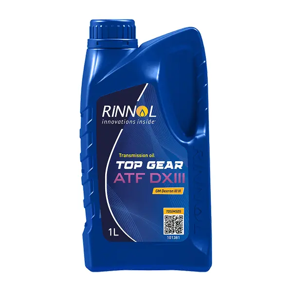 Масло трансмиссионное минер. RINNOL TOP GEAR ATF DX III (e1L)