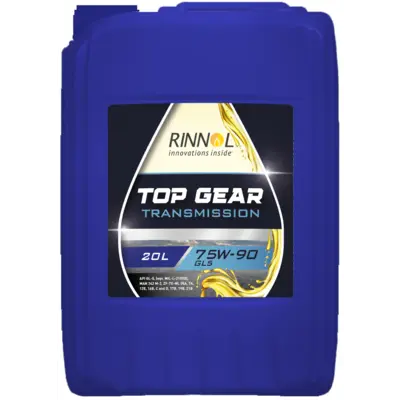 фото Масло трансмиссионное синт. RINNOL TOP GEAR 75W-90 GL5 (e20L)