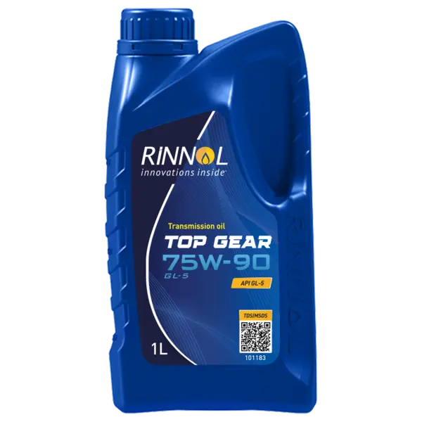 Масло трансмиссионное синт. RINNOL TOP GEAR 75W-90 GL5 (e1L)