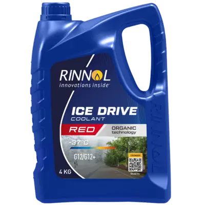 фото Жидкость охлаждающая RINNOL ICE DRIVE COOLANT RED (4 KG)
