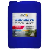 фото Жидкость охлаждающая RINNOL ECO DRIVE COOLANT RED SUPER (e20L)