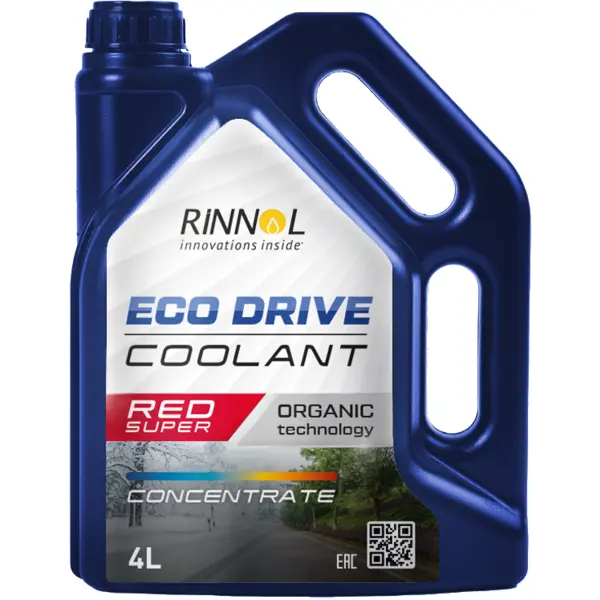 Жидкость охлаждающая RINNOL ECO DRIVE COOLANT RED SUPER (e4L)