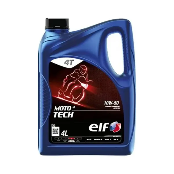 Масло моторное ELF MOTO 4 TECH 10W50 (e4L)