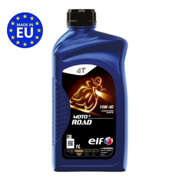 Масло моторное п/синт.ELF MOTO 4 ROAD 10W40 (e1L)