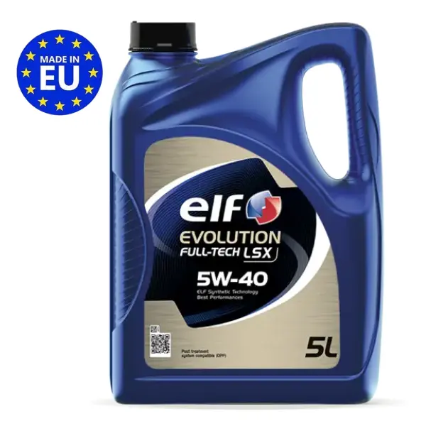 Масло моторное синт. ELF EVOLUTION FULLTECH  LSX 5W40 (e5L)