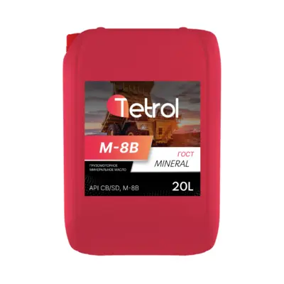 фото Масло моторное минер. Tetrol М-8В (e20L)