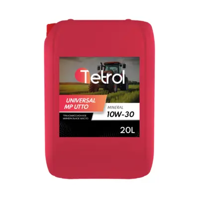 фото Масло трансмиссионное Tetrol Universal MP UTTO 10W30 (e20L)