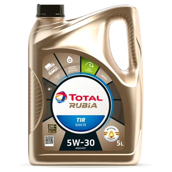 Масло моторное синт. Total RUBIA TIR 9200 FE 5W30 (e5L)