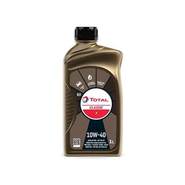 Масло моторное п/синт. Total CLASSIC 7 10W40 (e1L)