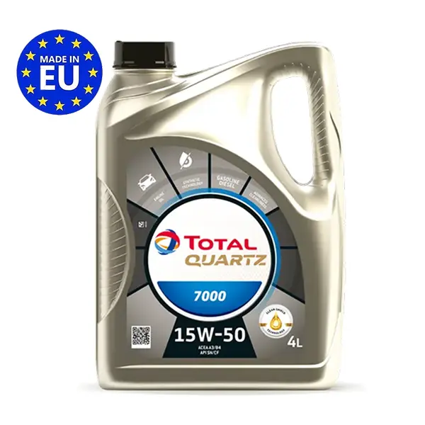 Масло моторное п/синт. Total QUARTZ 7000 15W50 (e4L)