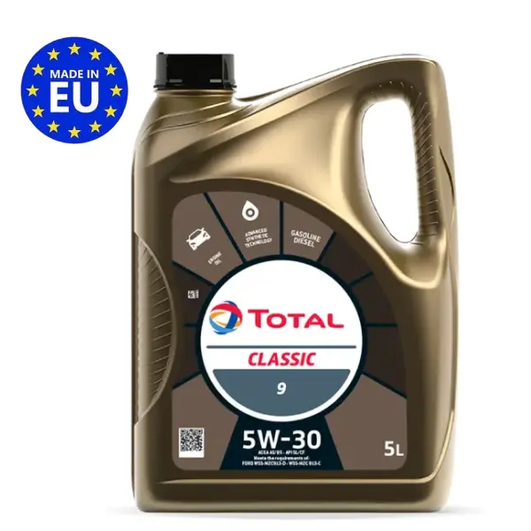 Масло моторное синт. Total CLASSIC 9 5W30 (e5L)