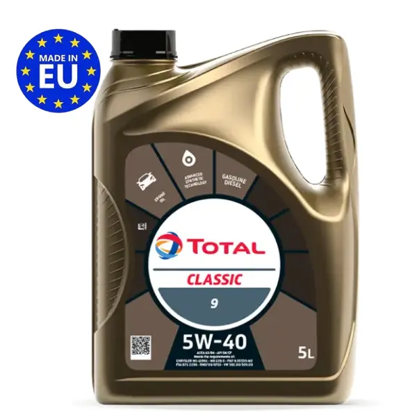 Масло моторное синт. Total CLASSIC 9 5W40 (e5L)
