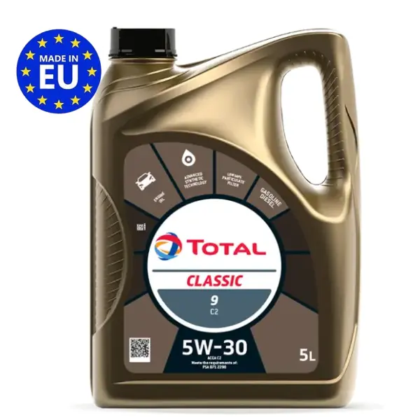 Масло моторное синт. Total CLASSIC 9 C2 5W30 (e5L)