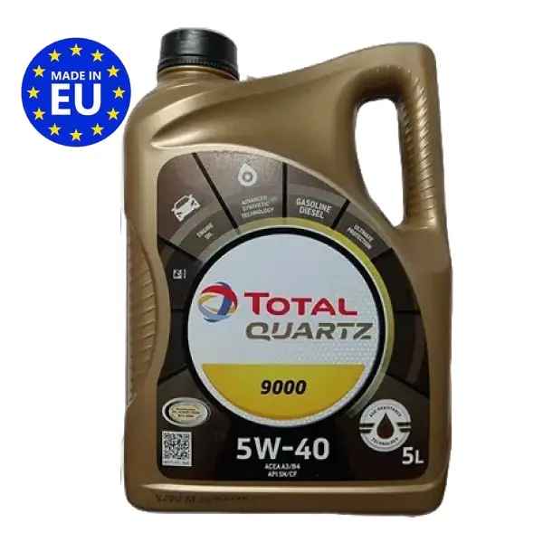 Масло моторное синт. Total QUARTZ 9000 5W40 (e5L)