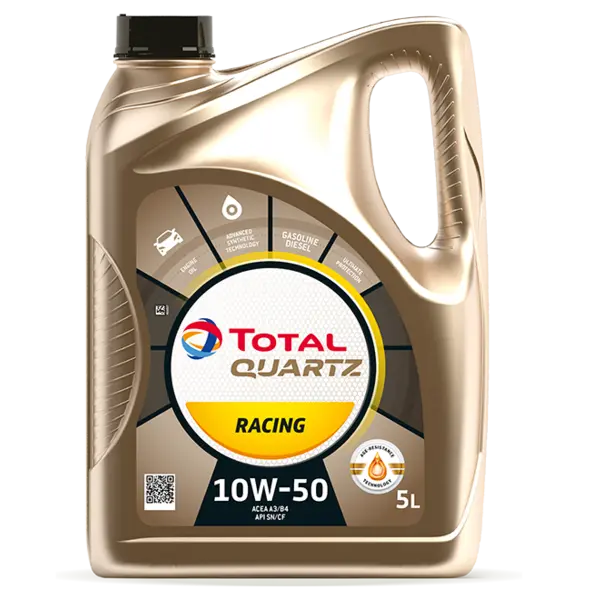 Масло моторное синт. Total QUARTZ racing 10W50 (e5L)
