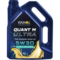 фото Масло моторное синт. RINNOL QUANT М ULTRA 5W-30 (e4L) АКЦИЯ