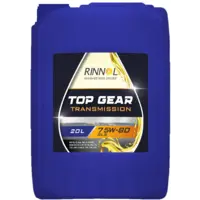 фото Масло трансмиссионное синт. RINNOL TOP GEAR 75W-80 GL5 (e20L) АКЦИЯ