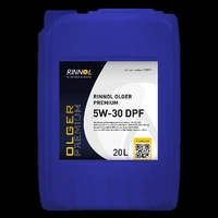 фото Масло моторное синт. RINNOL OLGER PREMIUM 5W-30 DPF (e20L) АКЦИЯ