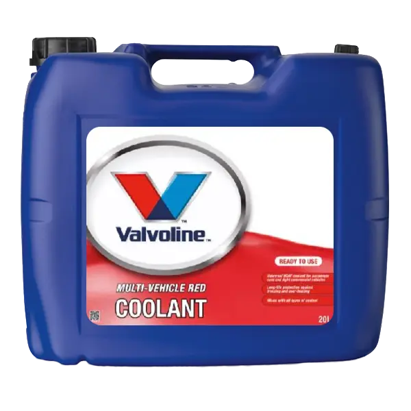 Жидкость охлаждающая Valvoline MULTI-VEHICLE RED COOLANT CONC (e20L)