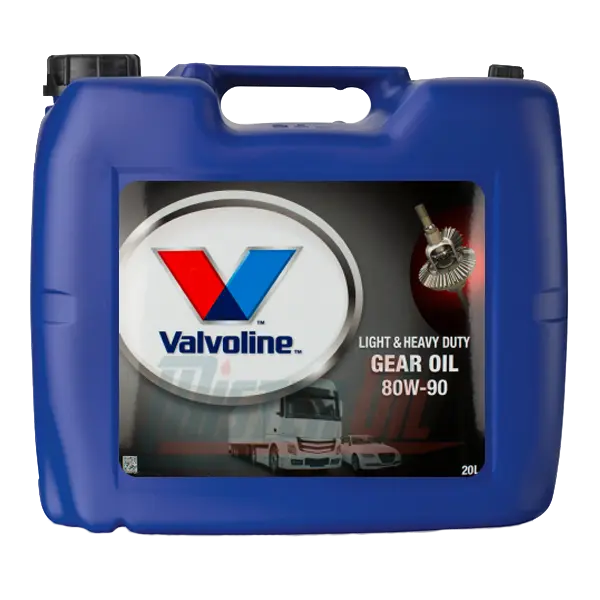 Масло трансмиссионное Valvoline LIGHT & HD GEAR OIL 80W90 (e20L)