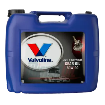 фото Масло трансмиссионное Valvoline LIGHT & HD GEAR OIL 80W90 (e20L)