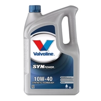 фото Масло моторное п/синт. Valvoline SYNPOWER 10W40 (e5L)