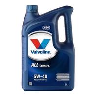 фото Масло моторное синт. Valvoline ALL CLIMATE 5W40 (e5L)