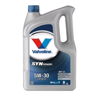 фото Масло моторное синт. Valvoline SYNPOWER MST C3 5W30 (e5L)