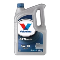 фото Масло моторное синт. Valvoline SYNPOWER MST C3 5W40 (e5L)